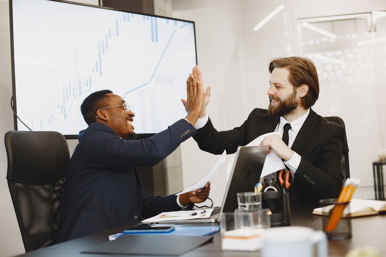 Graduates celebrating success